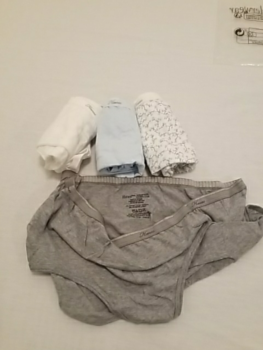 Men's Seamless Briefs Pack - Light Blue, White, Gray, Patterned